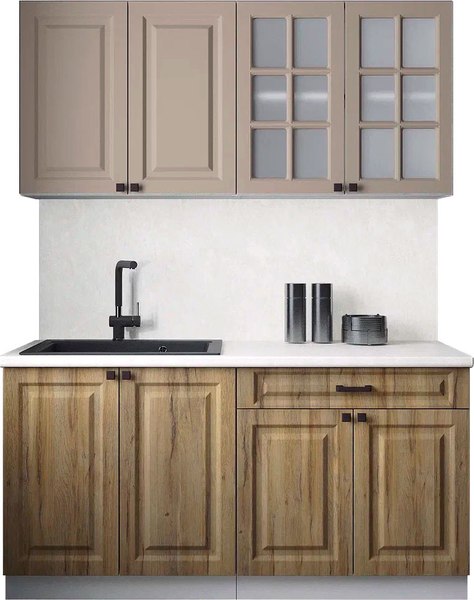 Кухонный гарнитур Интерлиния Мила Деко 1.6А - фото