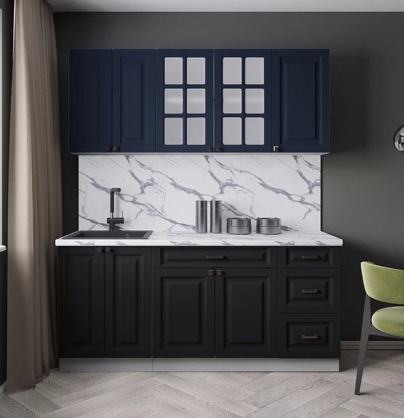 Кухонный гарнитур Интерлиния Мила Деко 1.8А