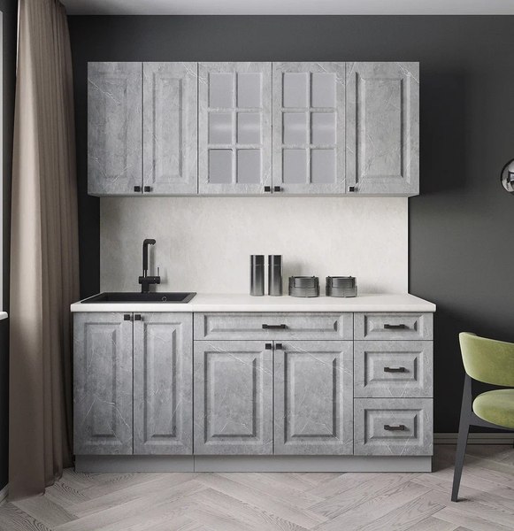 Кухонный гарнитур Интерлиния Мила Деко 1.8А