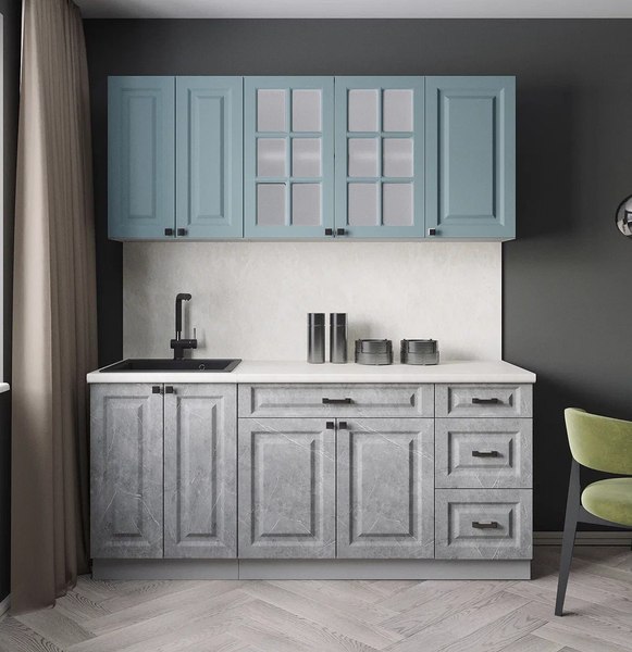 Кухонный гарнитур Интерлиния Мила Деко 1.8А