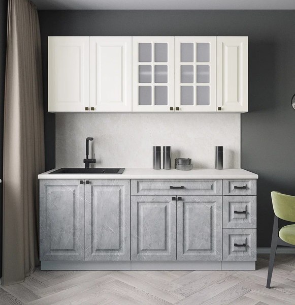 Кухонный гарнитур Интерлиния Мила Деко 1.9А