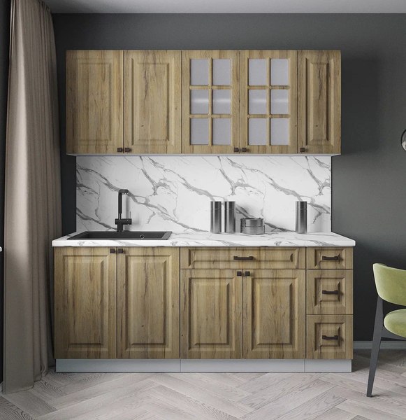 Кухонный гарнитур Интерлиния Мила Деко 1.9А