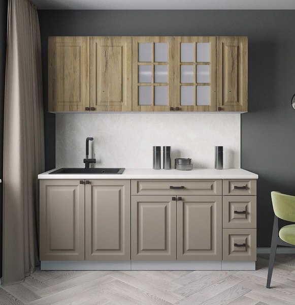 Кухонный гарнитур Интерлиния Мила Деко 1.9А