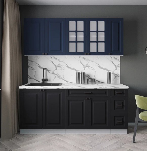 Кухонный гарнитур Интерлиния Мила Деко 1.9А