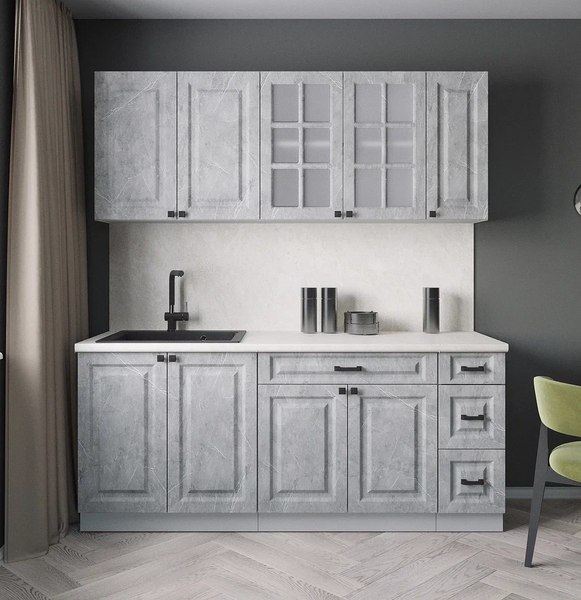 Кухонный гарнитур Интерлиния Мила Деко 1.9А