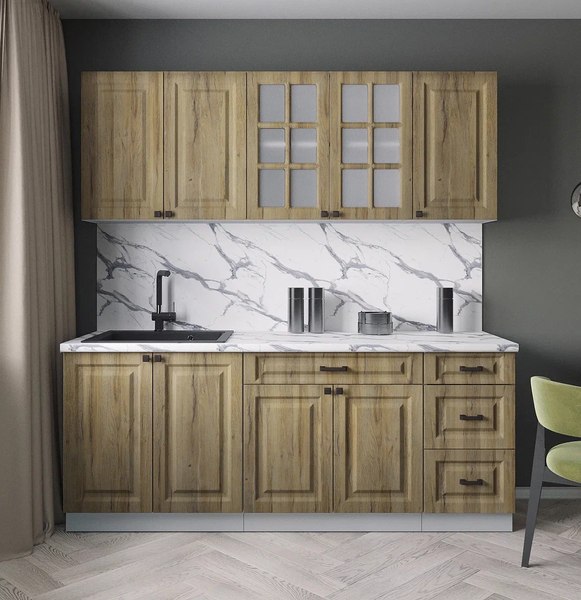 Кухонный гарнитур Интерлиния Мила Деко 2.0А