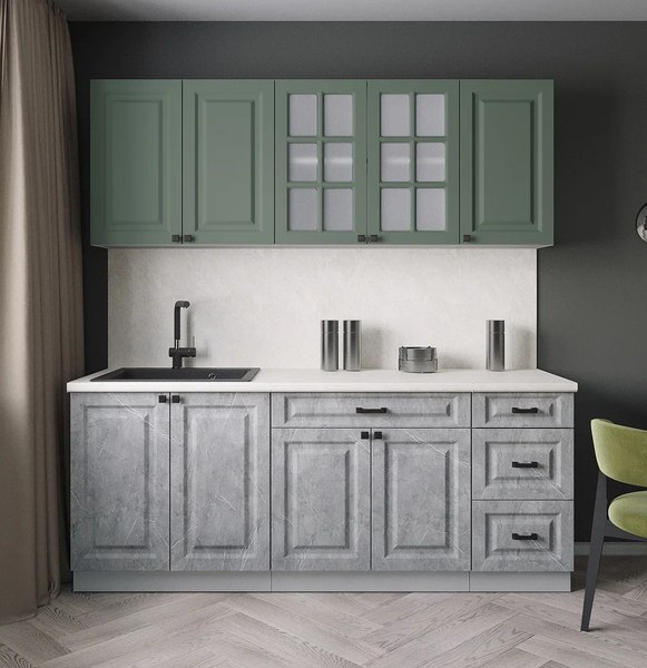 Кухонный гарнитур Интерлиния Мила Деко 2.0А