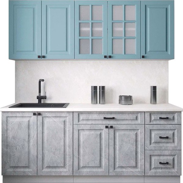 Кухонный гарнитур Интерлиния Мила Деко 2.0А - фото