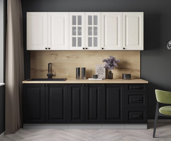 Кухонный гарнитур Интерлиния Мила Деко 2.2А