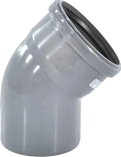 Отвод внутренней канализации Valfex ДУ 50х45 / 20102050 - фото