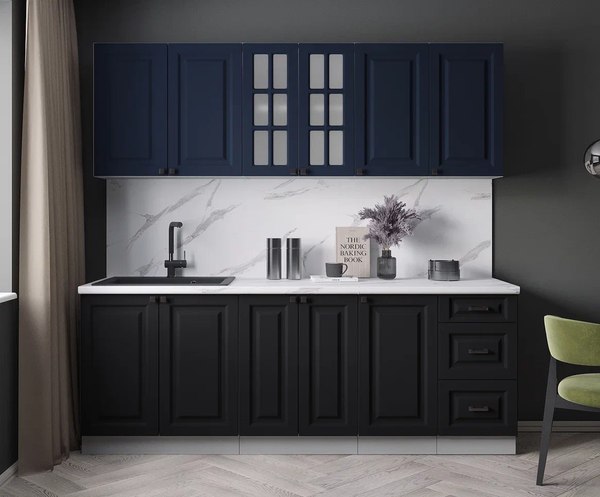 Кухонный гарнитур Интерлиния Мила Деко 2.2А