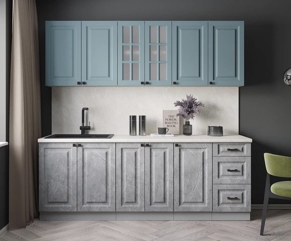 Кухонный гарнитур Интерлиния Мила Деко 2.2А