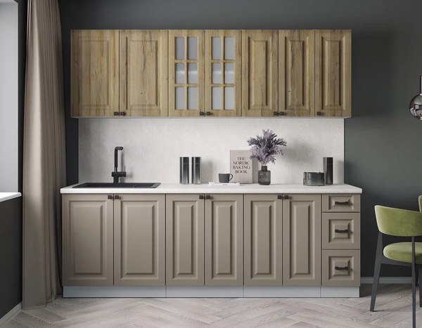 Кухонный гарнитур Интерлиния Мила Деко 2.3А