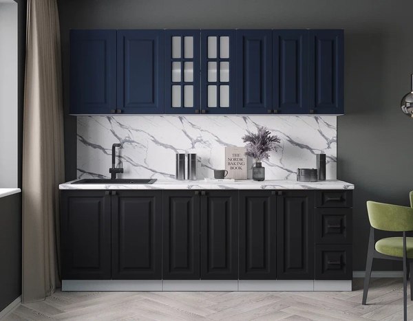 Кухонный гарнитур Интерлиния Мила Деко 2.3А