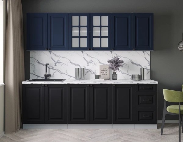 Кухонный гарнитур Интерлиния Мила Деко 2.4А