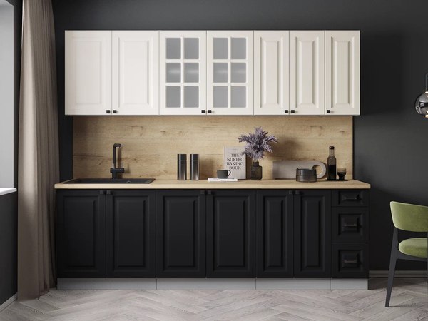 Кухонный гарнитур Интерлиния Мила Деко 2.5А