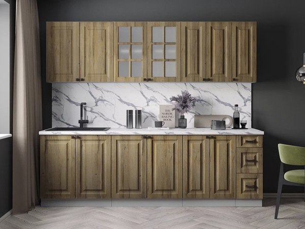 Кухонный гарнитур Интерлиния Мила Деко 2.5А