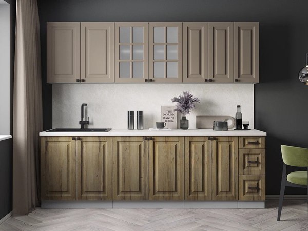 Кухонный гарнитур Интерлиния Мила Деко 2.5А