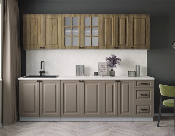 Кухонный гарнитур Интерлиния Мила Деко 2.6А