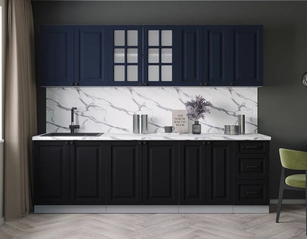 Кухонный гарнитур Интерлиния Мила Деко 2.6А