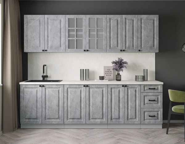 Кухонный гарнитур Интерлиния Мила Деко 2.6А