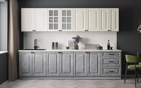 Кухонный гарнитур Интерлиния Мила Деко 3.0А