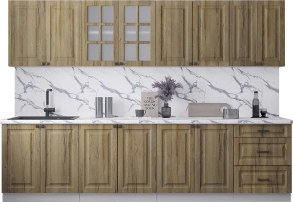 Кухонный гарнитур Интерлиния Мила Деко 3.0А - фото