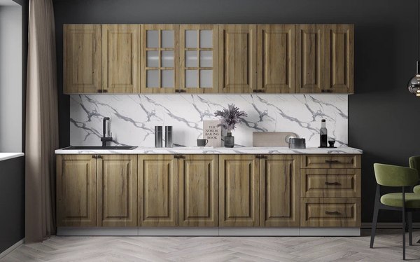 Кухонный гарнитур Интерлиния Мила Деко 3.0А