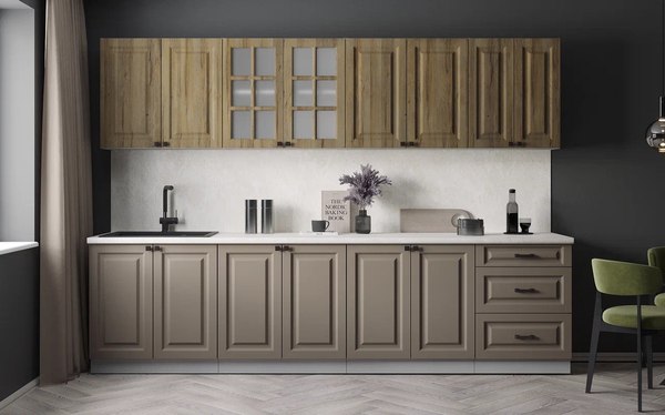 Кухонный гарнитур Интерлиния Мила Деко 3.0А