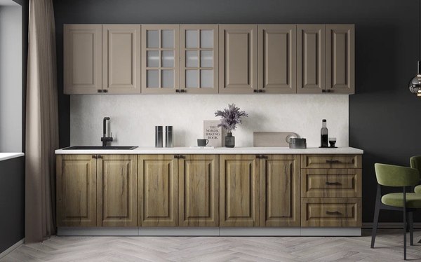 Кухонный гарнитур Интерлиния Мила Деко 3.0А