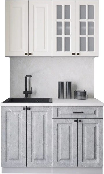 Кухонный гарнитур Интерлиния Мила Деко 1.2А - фото