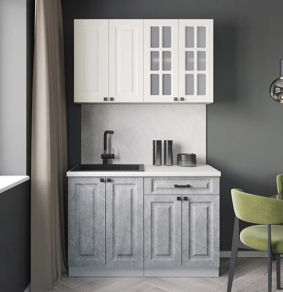 Кухонный гарнитур Интерлиния Мила Деко 1.2А