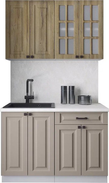 Кухонный гарнитур Интерлиния Мила Деко 1.2А - фото