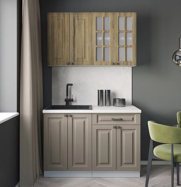 Кухонный гарнитур Интерлиния Мила Деко 1.2А