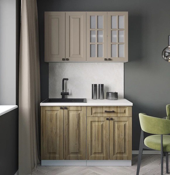 Кухонный гарнитур Интерлиния Мила Деко 1.2А