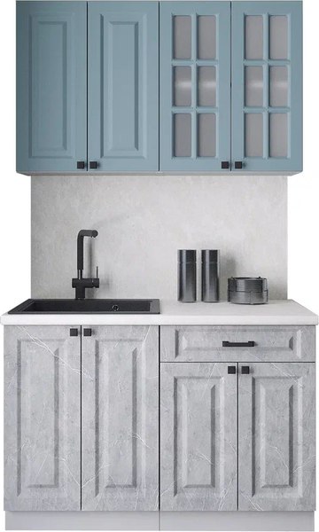 Кухонный гарнитур Интерлиния Мила Деко 1.2А - фото