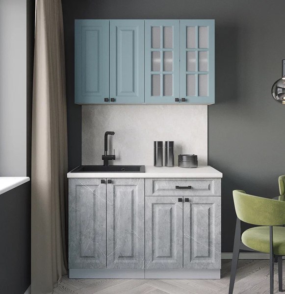 Кухонный гарнитур Интерлиния Мила Деко 1.2А