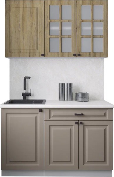 Кухонный гарнитур Интерлиния Мила Деко 1.3А - фото