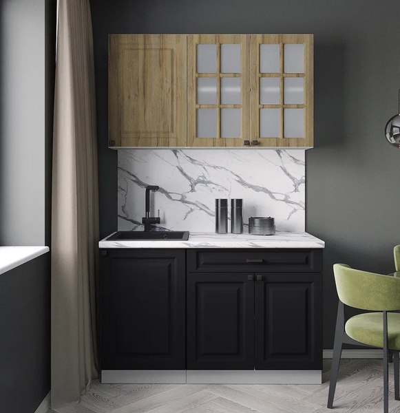 Кухонный гарнитур Интерлиния Мила Деко 1.3А