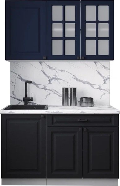 Кухонный гарнитур Интерлиния Мила Деко 1.3А - фото