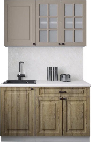 Кухонный гарнитур Интерлиния Мила Деко 1.3А - фото