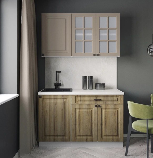 Кухонный гарнитур Интерлиния Мила Деко 1.3А