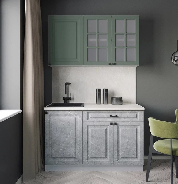 Кухонный гарнитур Интерлиния Мила Деко 1.3А