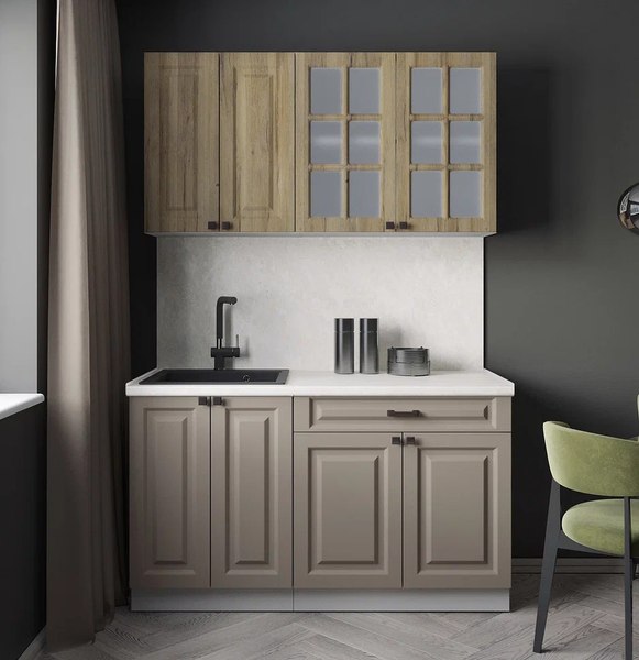 Кухонный гарнитур Интерлиния Мила Деко 1.4А