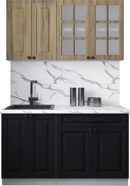 Кухонный гарнитур Интерлиния Мила Деко 1.4А - фото