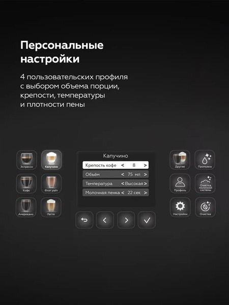 Кофемашина BQ CM6001 (черный)