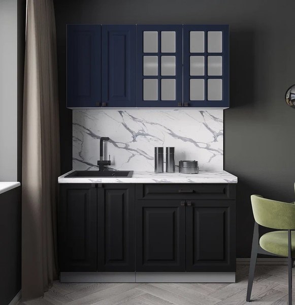 Кухонный гарнитур Интерлиния Мила Деко 1.4А