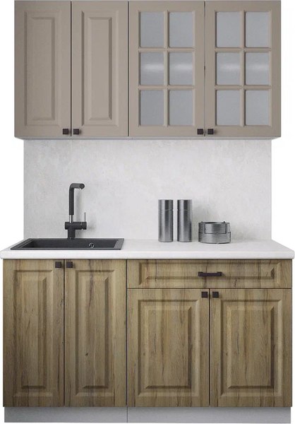 Кухонный гарнитур Интерлиния Мила Деко 1.4А - фото