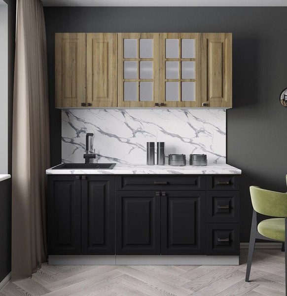 Кухонный гарнитур Интерлиния Мила Деко 1.7А