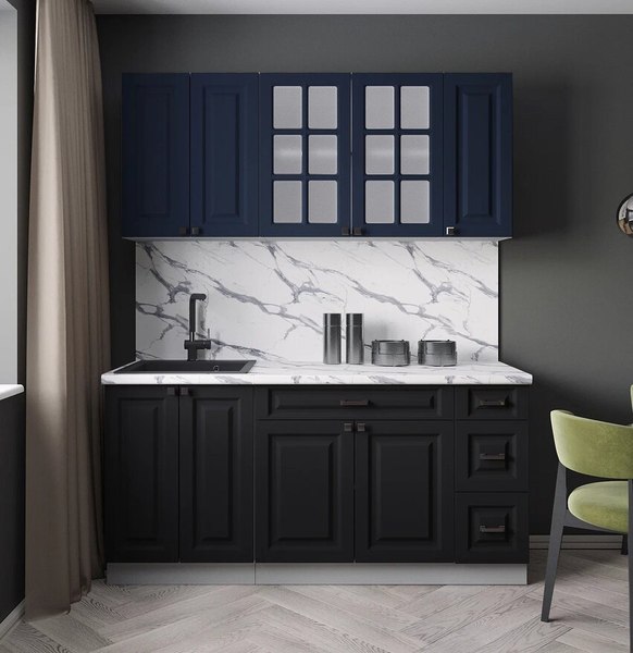 Кухонный гарнитур Интерлиния Мила Деко 1.7А